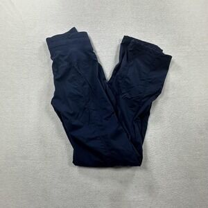 Lululemon Pants Womens 0 Navy Blue Dance Studio Mid Rise Full Length Yoga READ
